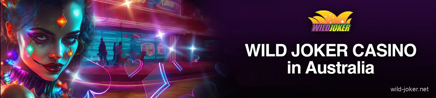 Wild Joker Casino gambling site for Australian players